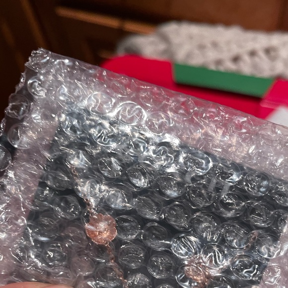 Coach Open Circle Necklace + Tea Rose Stud Set - Picture 4 of 5